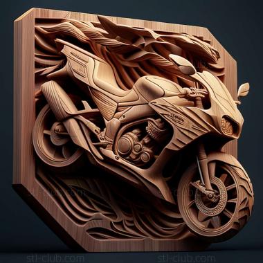 3D мадэль Honda CBF1000A (STL)